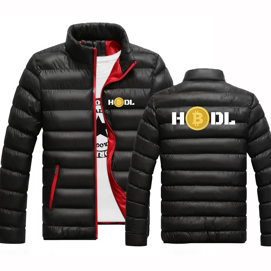

Bitcoin Cryptocurrency Meme HODL Men New Spring Autumn Printing High Quality Four-Color Cotton Comfortable Clothes Jacket Top