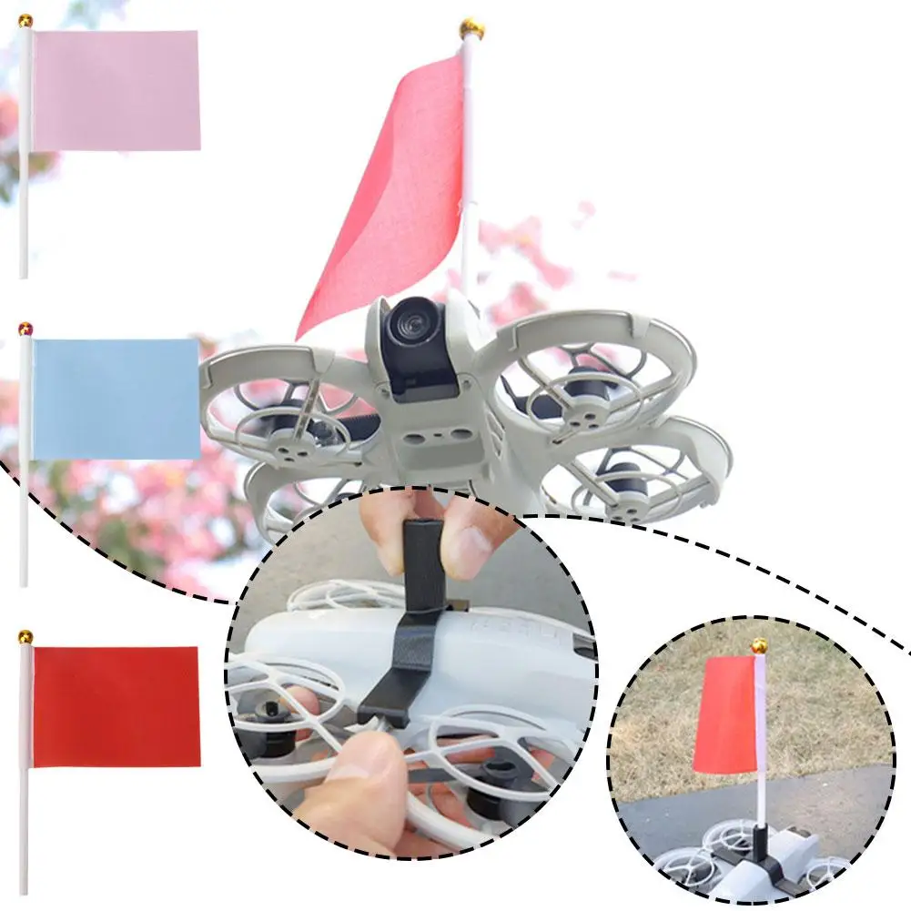 Colorful Flag Expansion Bracket For DJI NEO Top Mount Fixed Holder Adapter DIY Pattern Lightweight Design For Dji Neo Acces O2L4