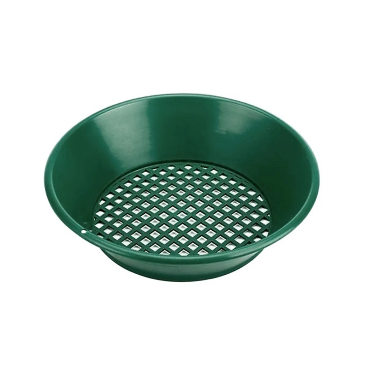 

14Inch Washing Gold Panning Machine Screen Mining Screen Sieve Gold Pan Green Plastic Gold Screen