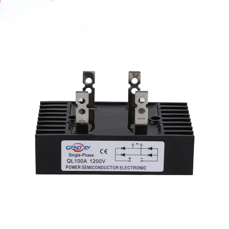 

Bridge rectifier QL100A high power high frequency power supply application three-phase rectifier bridge with radiator
