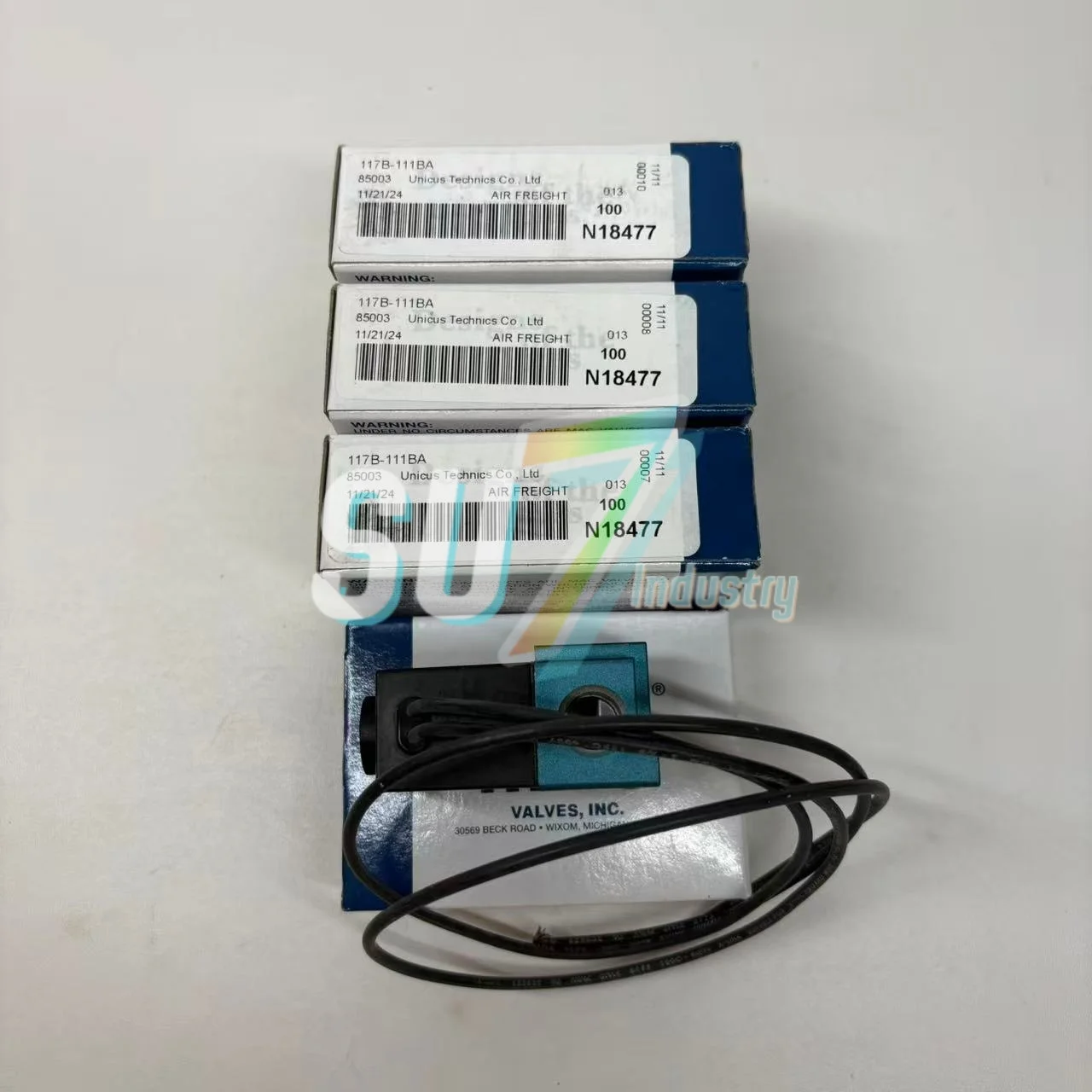 117B-111BA 117B-111BAAA صمام الملف اللولبي الجديد في المخزون #4