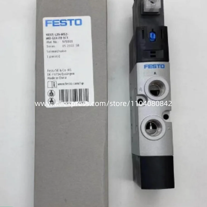 

Новый оригинальный клапан Festo 575509-VUVS-L25-M52-MD-G14-F8