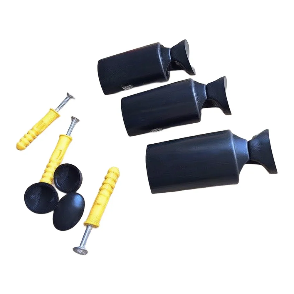 4PCS Adjustable Radiator Bracket Kit for Towel Warmers ABS Construction Fits Wall Distances from 7.5 cm to 9.5 cm