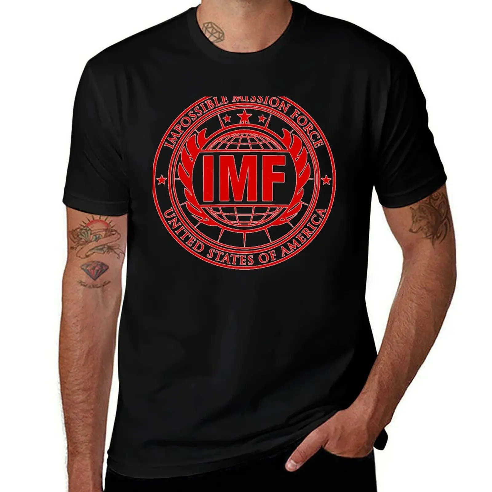 

IMF MISSION IMPOSSIBLE T-Shirt sublime heavyweights sports fans croswit shirt man mens cotton t shirts