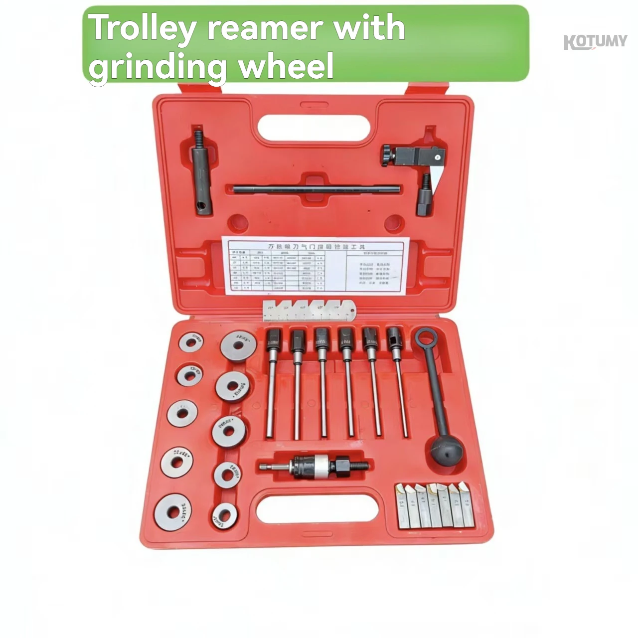 

Automotive Valve Seat Reamer, Manual Maintenance Boring Tool for Valve Opening Processing & Repair