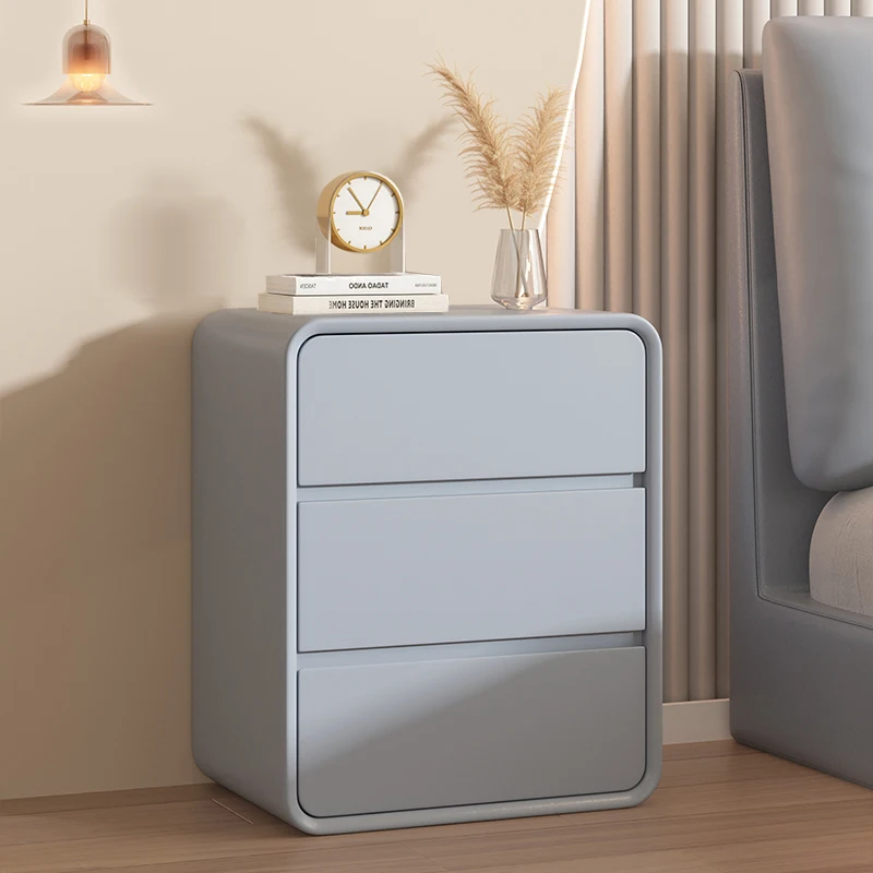 オーガナイザー低ナイトスタンド寝室の引き出しモバイル高級ベッドサイドテーブル収納ファイリングキャビネットリビングルーム Muebles ホテル家具