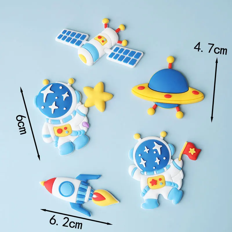 Decor Cake Topper Astronaut Space Boy Birthday Party Decorations UFO Kids Decor Cake Topper Dessert Baby Shower DIY Decor Part