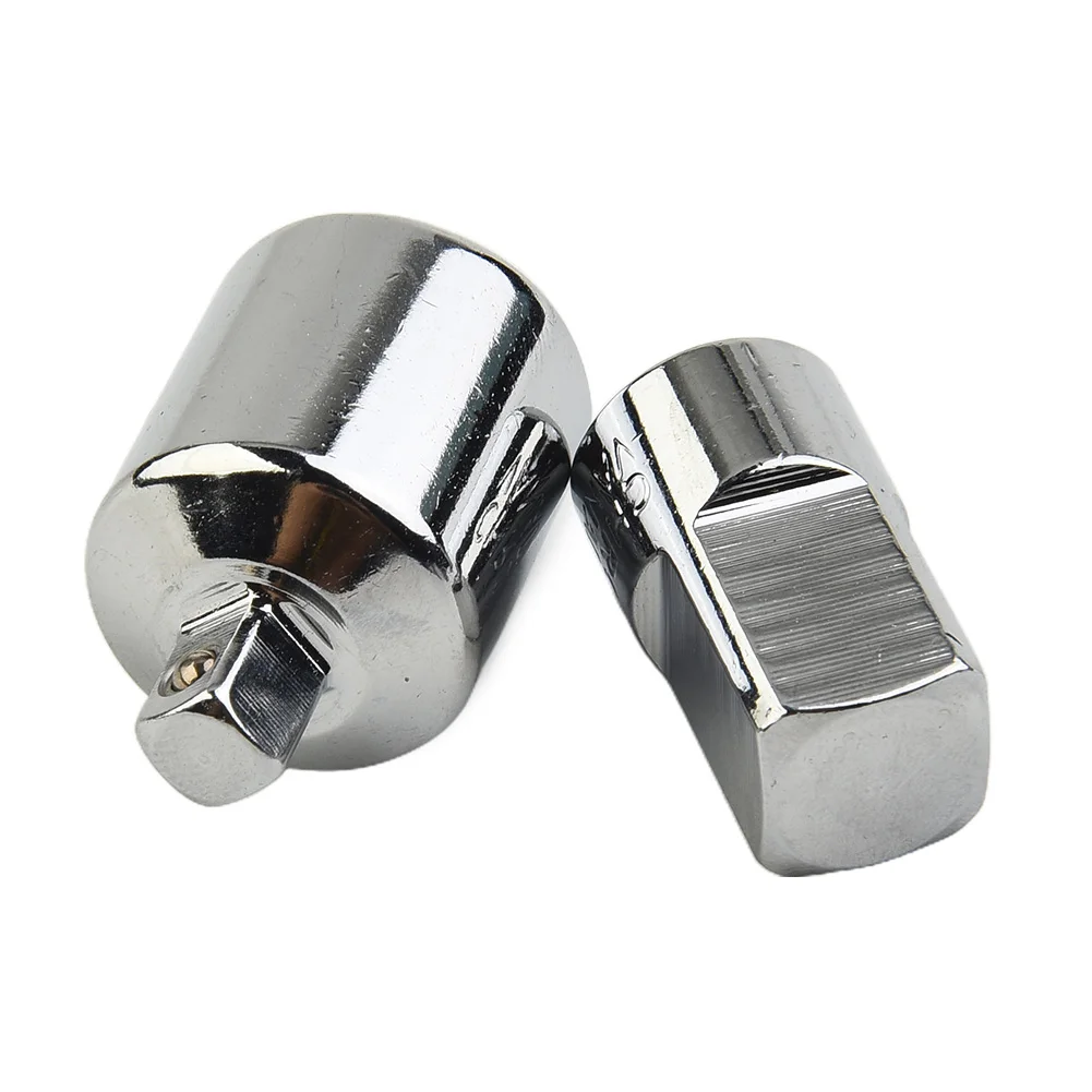 

2pcs 1/4\\\\\\\\\\\\\\\" 1/2\\\\\\\\\\\\\\\" Socket Adapter Sleeve Bits Ratchet Converter Nut Driver Hex Shank