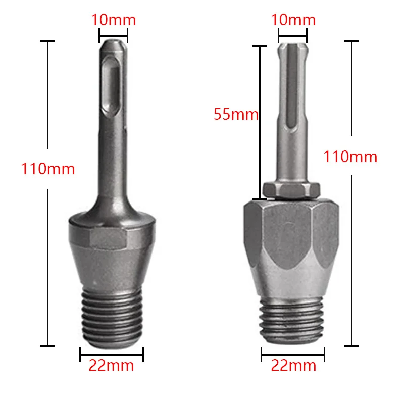 

M22 SDS Plus Diamond Drill Bit Adapter Connectors For Electric Hammer Electric Drill Converter Dry Wet Core Drill Bits Adapter