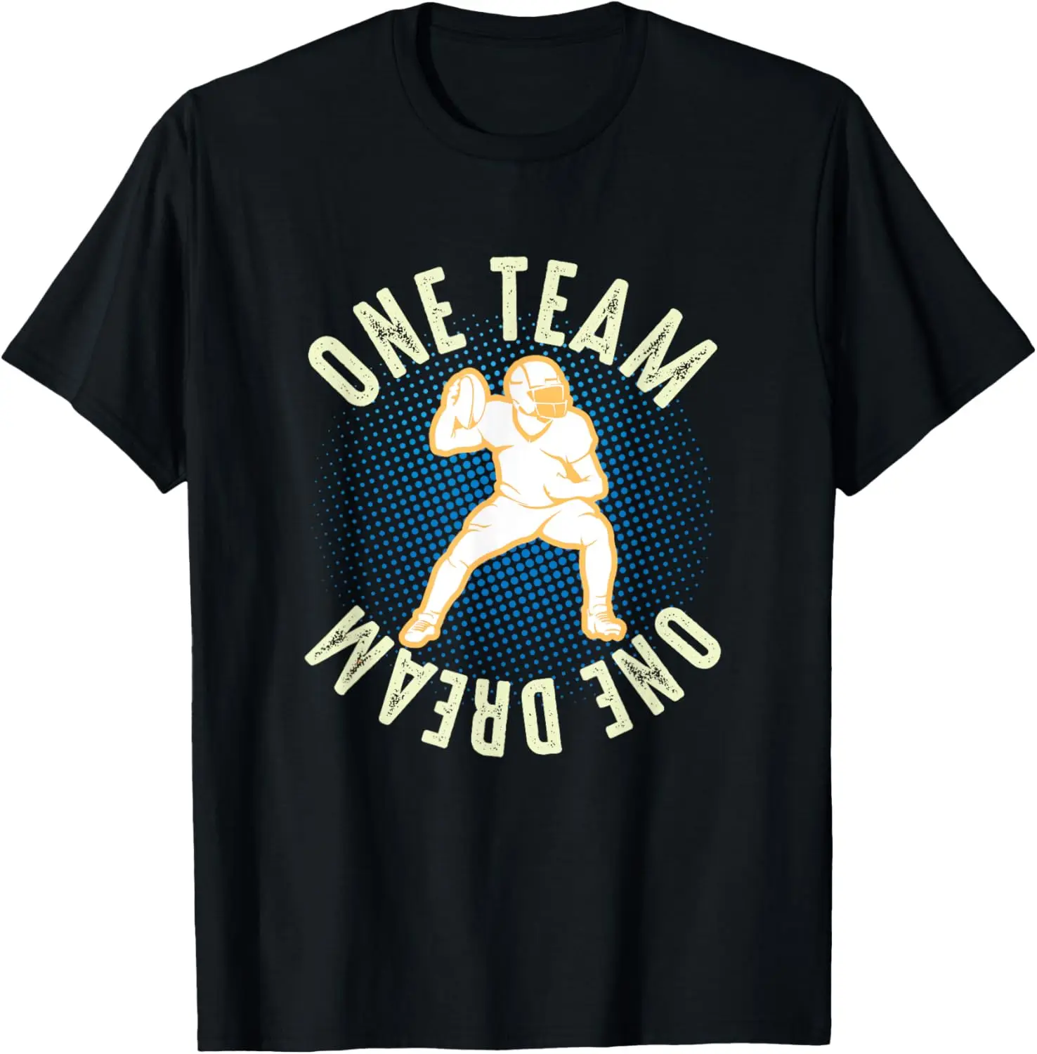 

New t-shirt - A Team, A Dream - American Football Fan Team Design T-Shirt