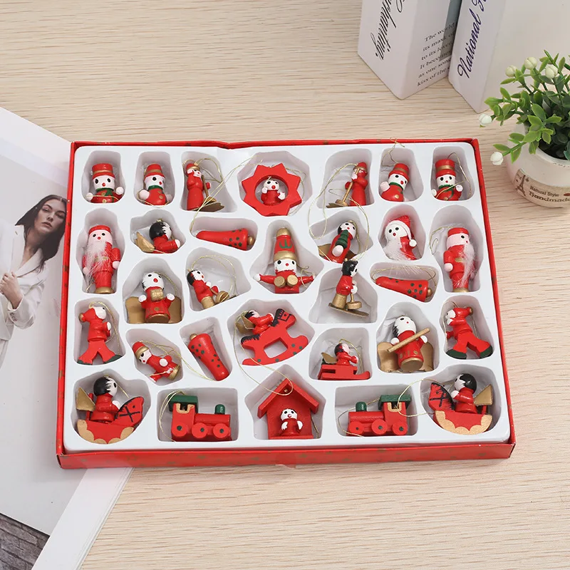 

Рождественские настенные украшения, елочные украшения, деревянные подвески с героями мультфильмов, куклы стариков, красочные коробки для обработки стен