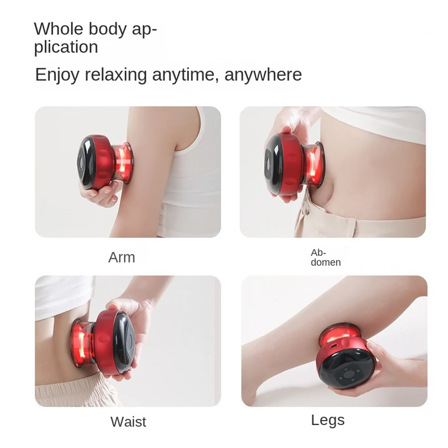 Электрический инструмент для выскабливания меридианов, дыхания, подогрева банки, домашний Универсальный массажер-кисть для всего тела