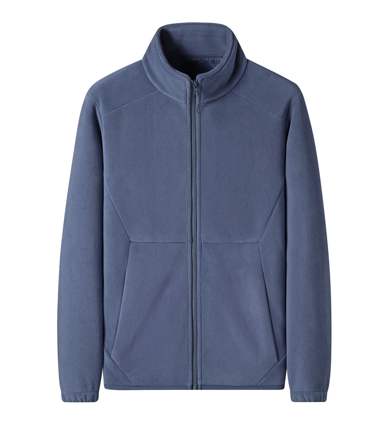 Autumn And Winter New Loose Fashionable Versatile Thick Warm Stand Up Collar Jacket For Men'S Casual Outdoor Sports Flannel Coat