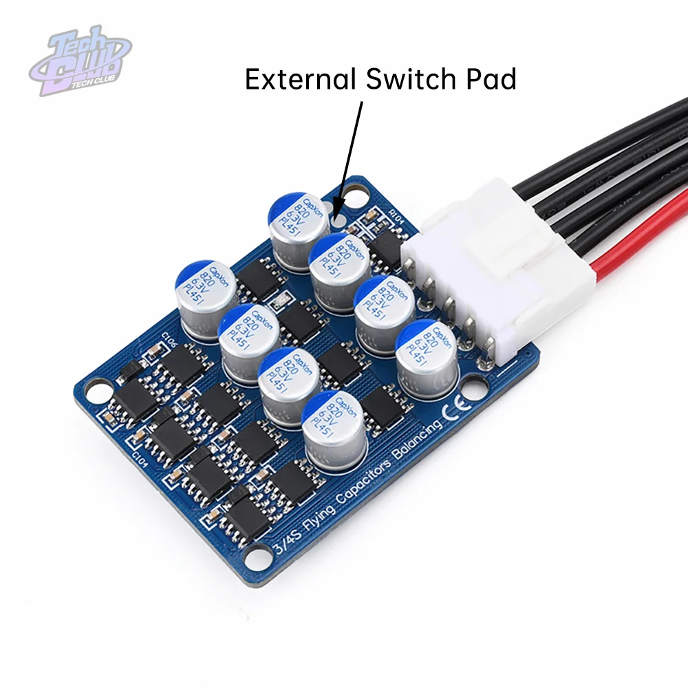 4S 6S 8S 3A Balance Li-Ion Lifepo4 LTO Lithium-Batterie Kapazitive Aktive Balancer Bord Equalizer Für auto Werkzeug Zubehör