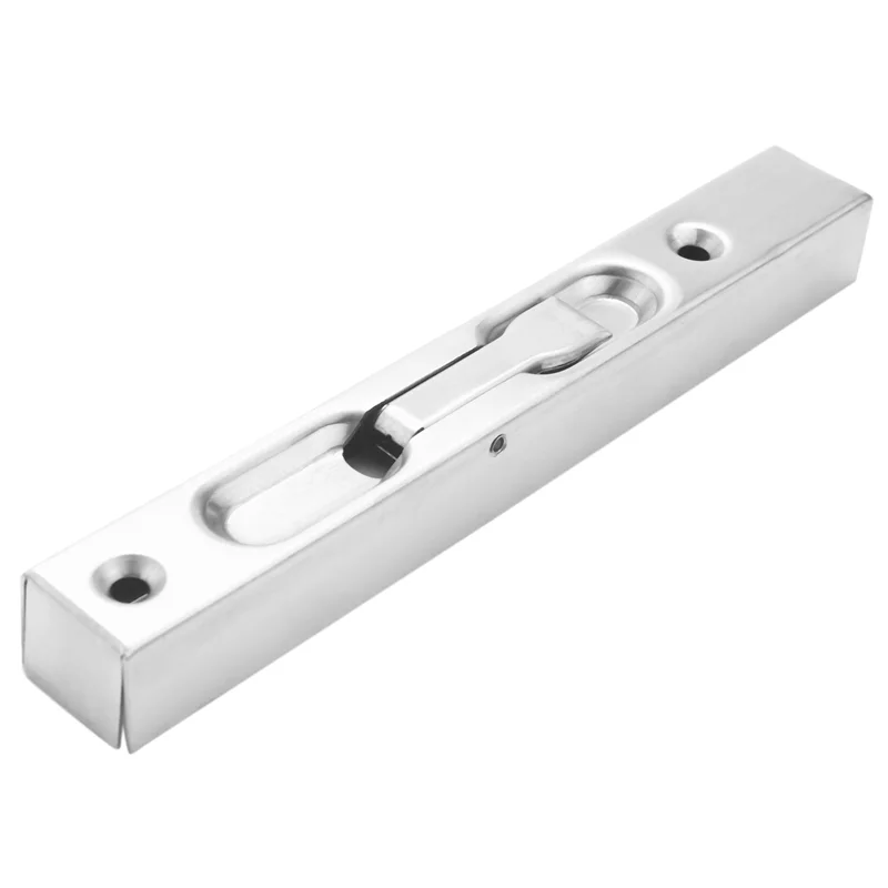 

ABVG-6 Pcs Door Flush Bolt - 6 Inch Concealed Security Door Lock For French Doors