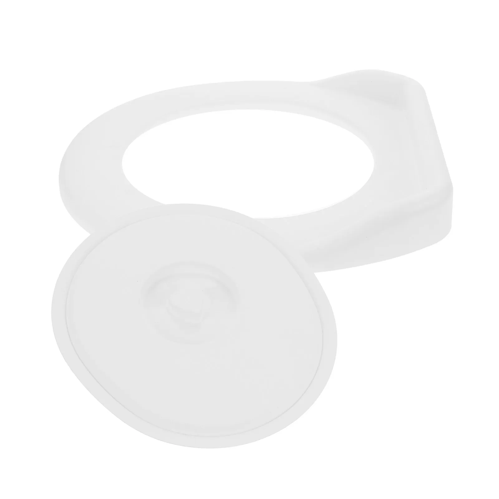 

Набор из 1 шт. портативных временных крышек для унитаза из утолщенного материала, легких и компактных, для строительных площадок и использования на улице