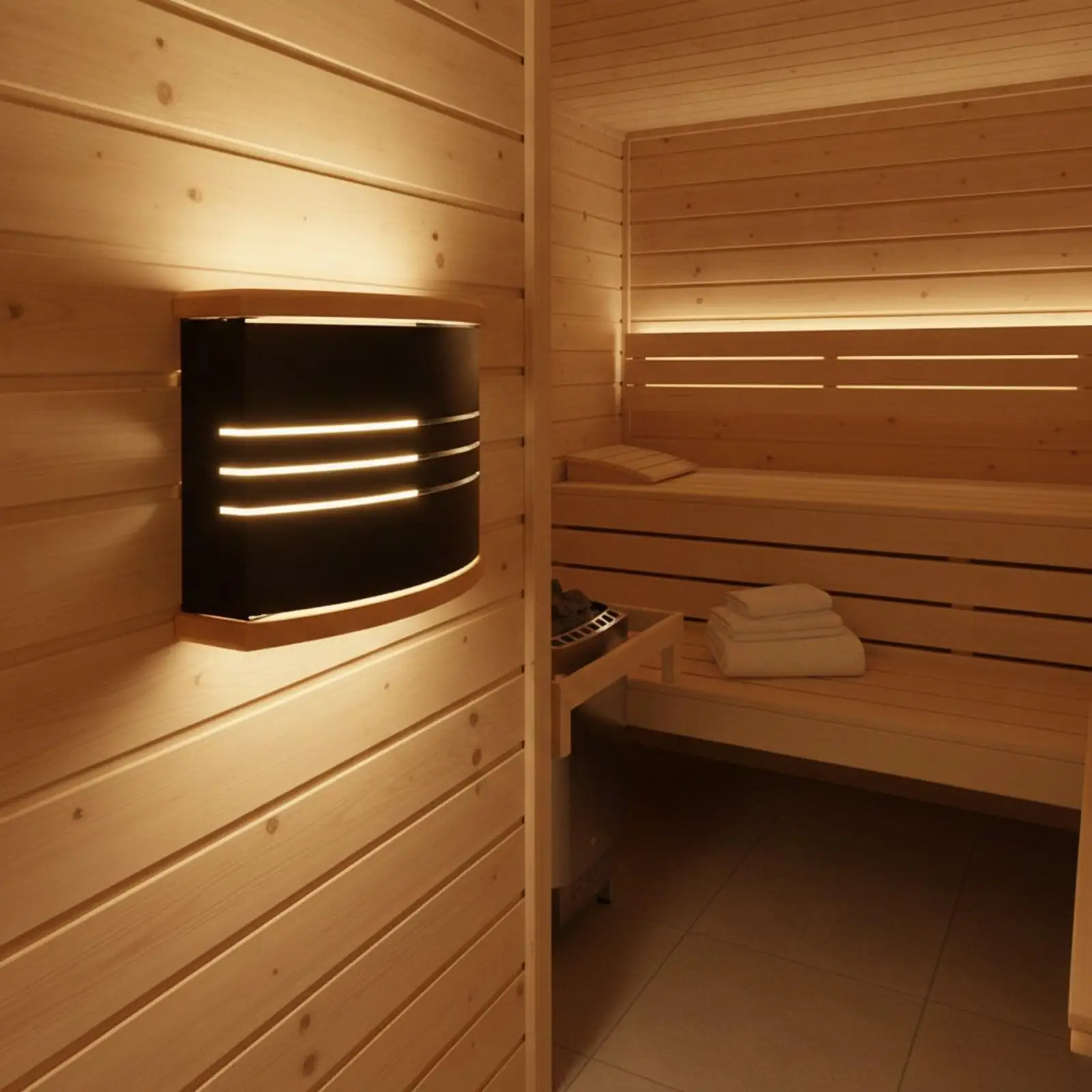E14 Sauna Lamp Cover for Dry Steam Sauna 304 Steel Poplar Wood Slotted Light Shade