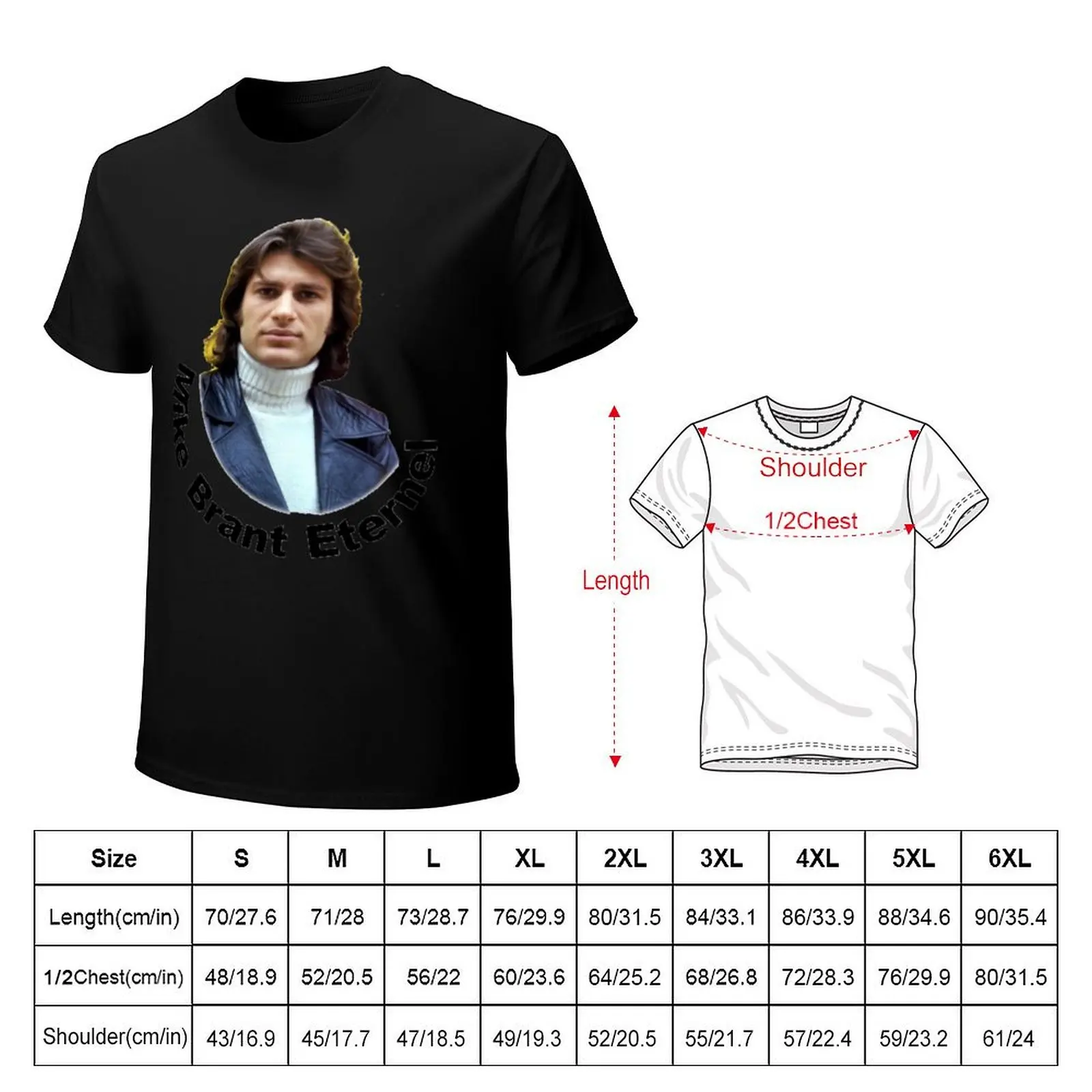 Tribute to Mike Brant T-Shirt Creative Graphic Tee Shirt