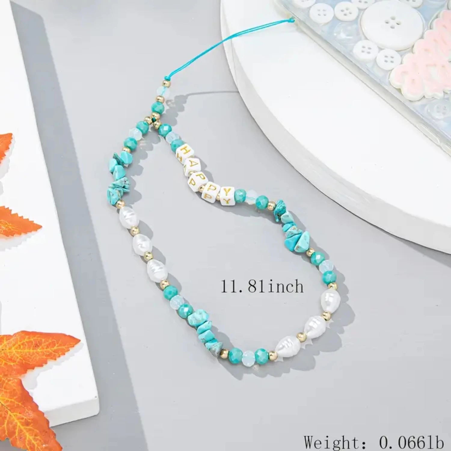 الحصى اللؤلؤ مطرز حزام الهاتف كريستال الهاتف المحمول سلسلة شريط للرسغ الإبداعية الهاتف الخليوي الديكور الحبل حزام المفاتيح Bac