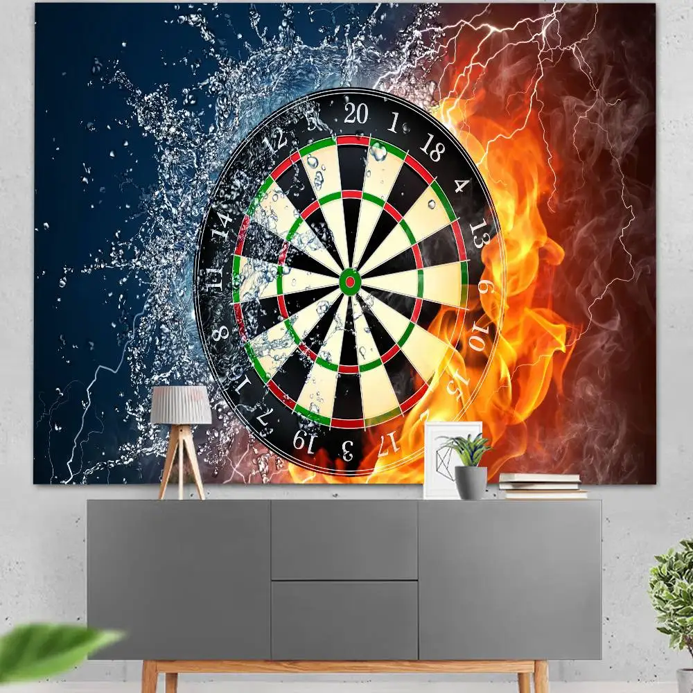 DARTS لوحة رمي السهم الهدف التصوير خلفية للتخصيص حفلة عيد ميلاد سعيد الديكور الأطفال صور خلفية الهدايا #5