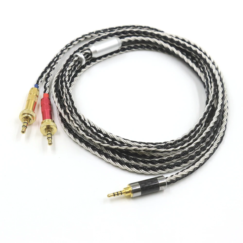 16 النوى XLR/3.5/4.4 مللي متر التوازن سماعة ترقية استبدال كابل لسوني MDR-Z1R MDR-Z7 MDR-Z7M2 مع قفل الجوز