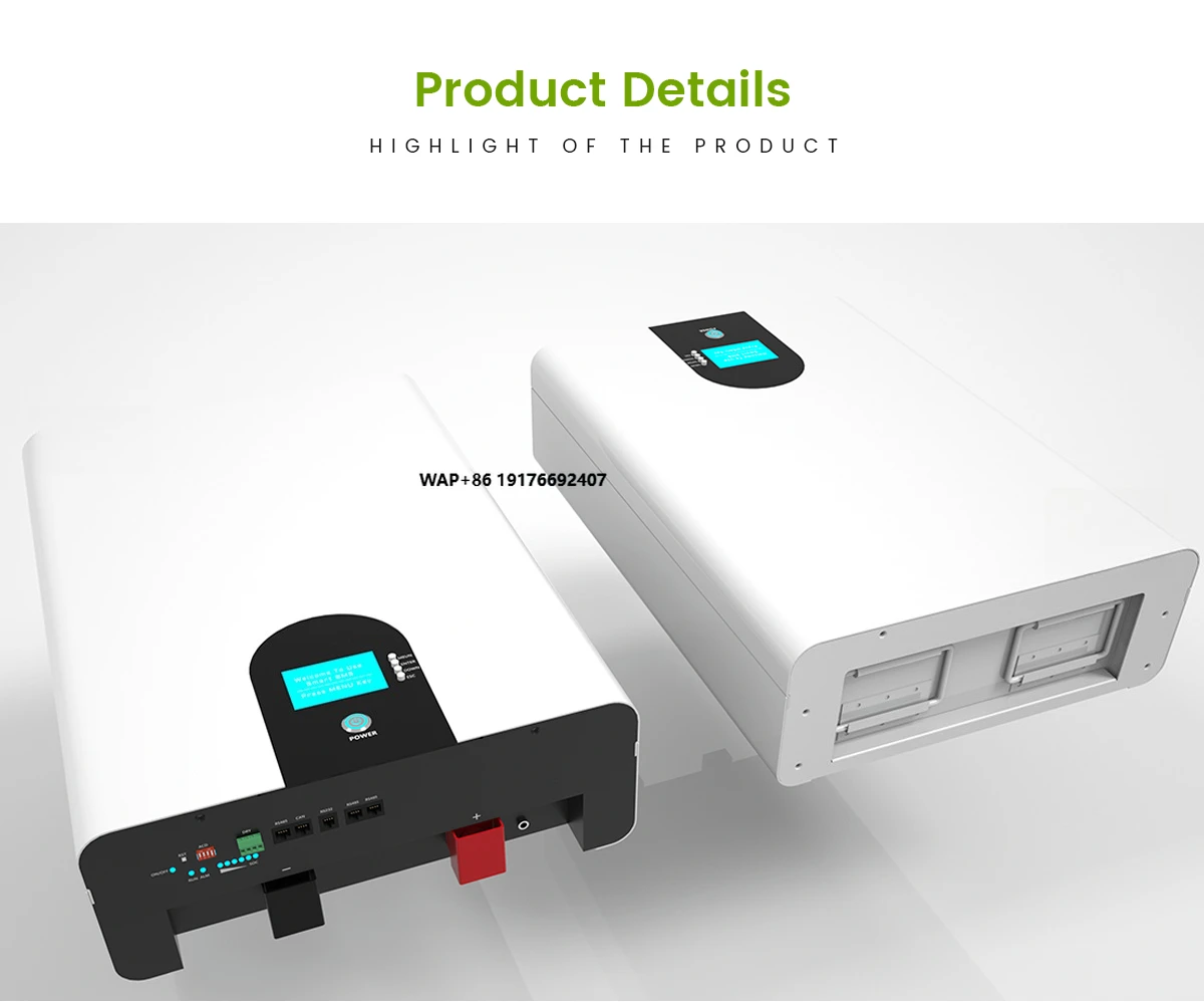 

Grade A Home ESS lithium battery 5.12KWH 51.2V 100AH off Grid Lifepo4 Solar Battery AC Output