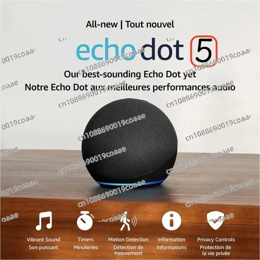 Original Alexa Echo Dot 5th 4th Generation Smart Speaker with Alexa Available for Sale with Complete Accessories At Great Price