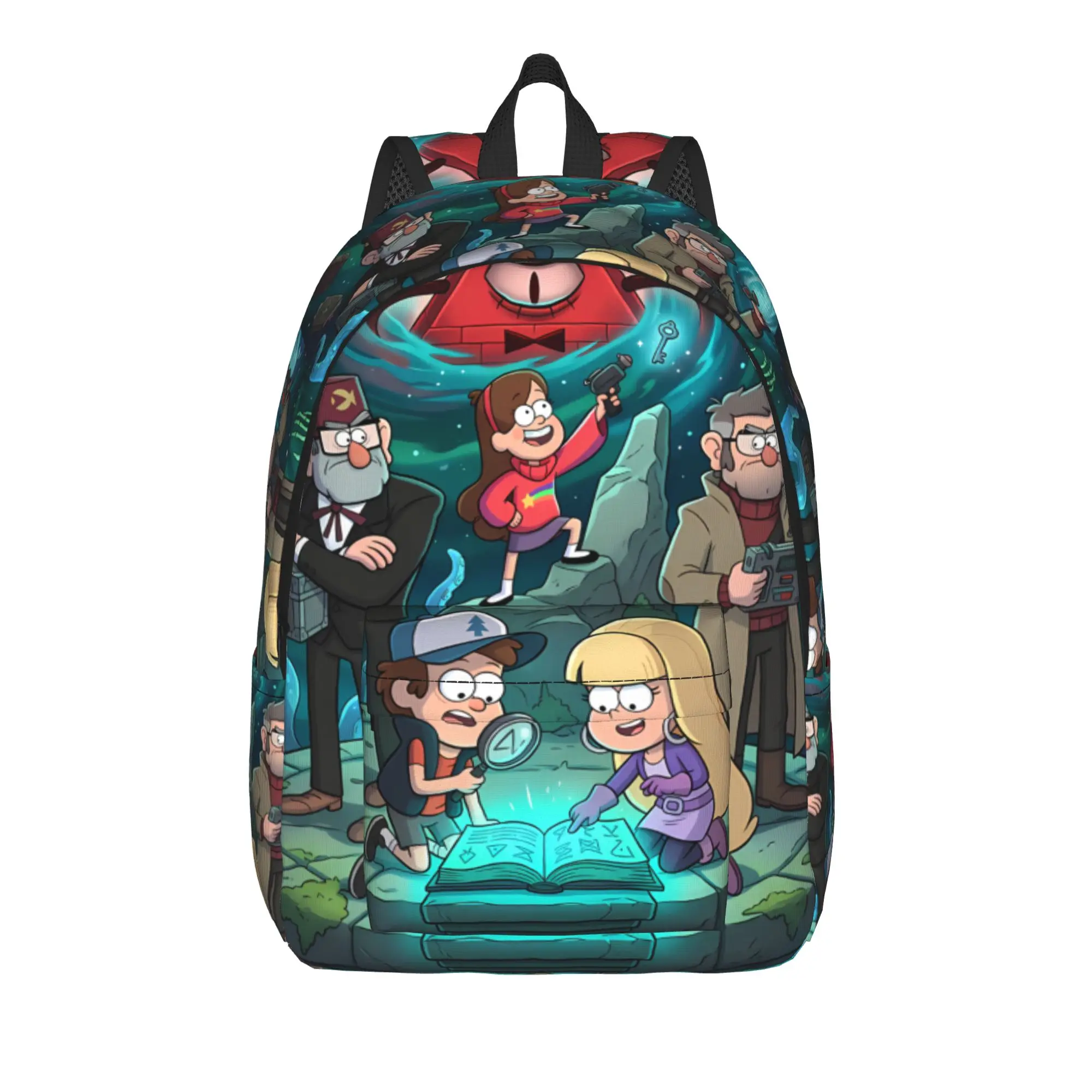 Backpack Gravitys Anime Falls Aesthetic Backpacks Female Outdoor Soft School Bags Designer Rucksack