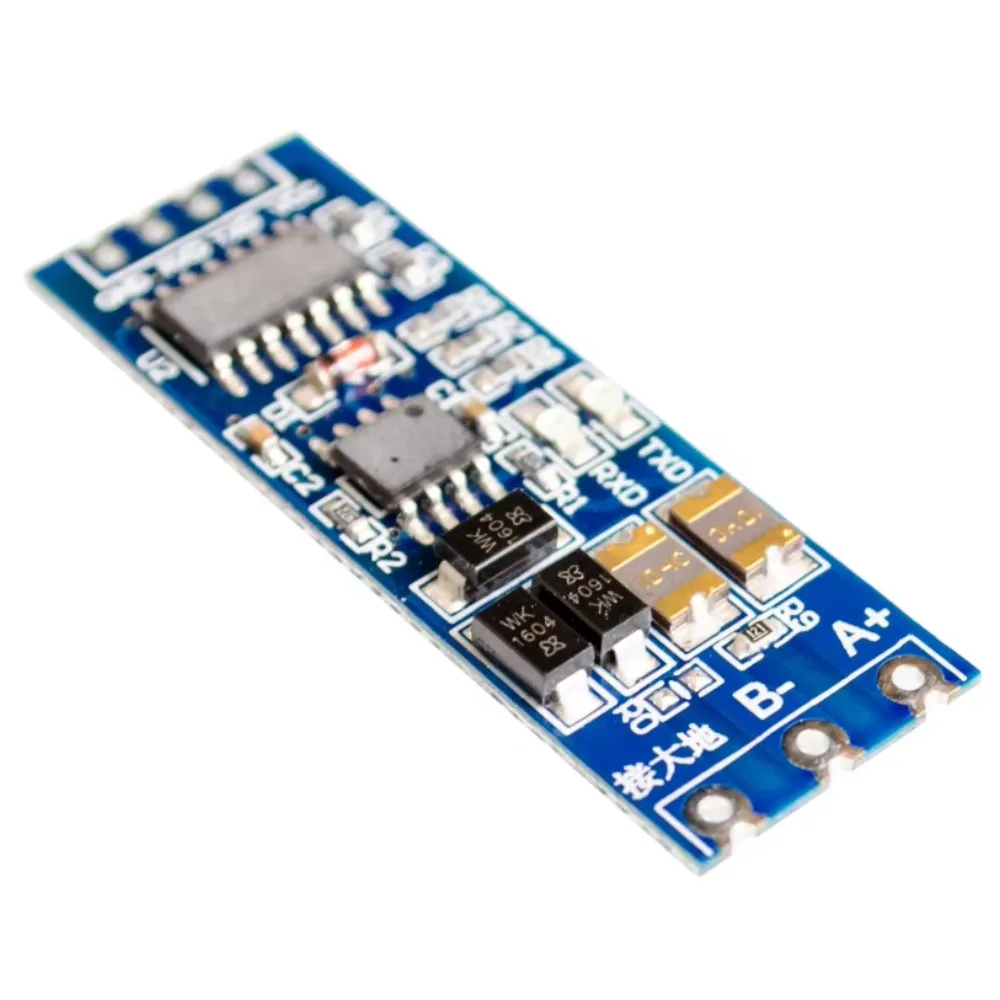 10 pz/lotto Microcontrollore da TTL a RS485 modulo 485 a seriale UART conversione di livello hardware controllo automatico del flusso