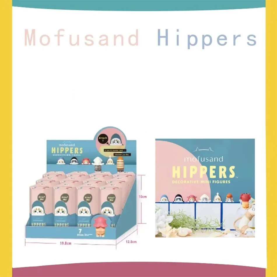 

Sonny Angel HIPPERS & Mufusand Cat Fushandi Party Series слепая коробка модное игровое украшение креативный детский подарок на день рождения и Рождество