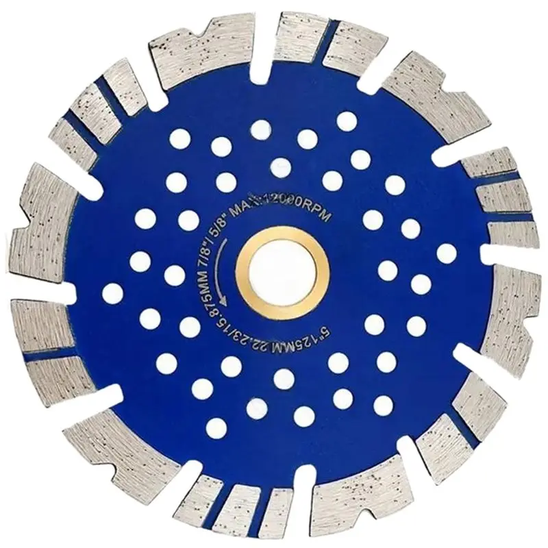 shgo-ダイヤモンドセグメントソーブレード-125mm-多穴デザイン-石材用-花崗岩コンクリート切断工具用