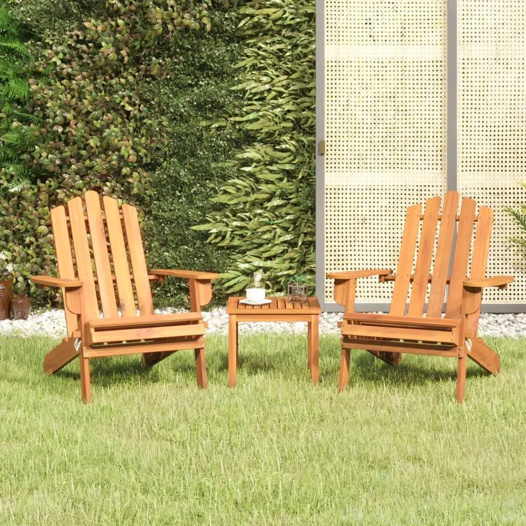 

Acacia Wood Garden Lounge Set 2 Piece Solid Wood Outdoor Furniture
