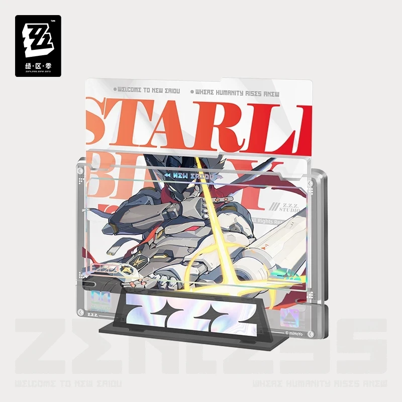 Official ZenlessZoneZero Genuine “Shadow and Painting” Series Game Merchandise: Fixed-Frame Acrylic Insert Set and Display Piece 4