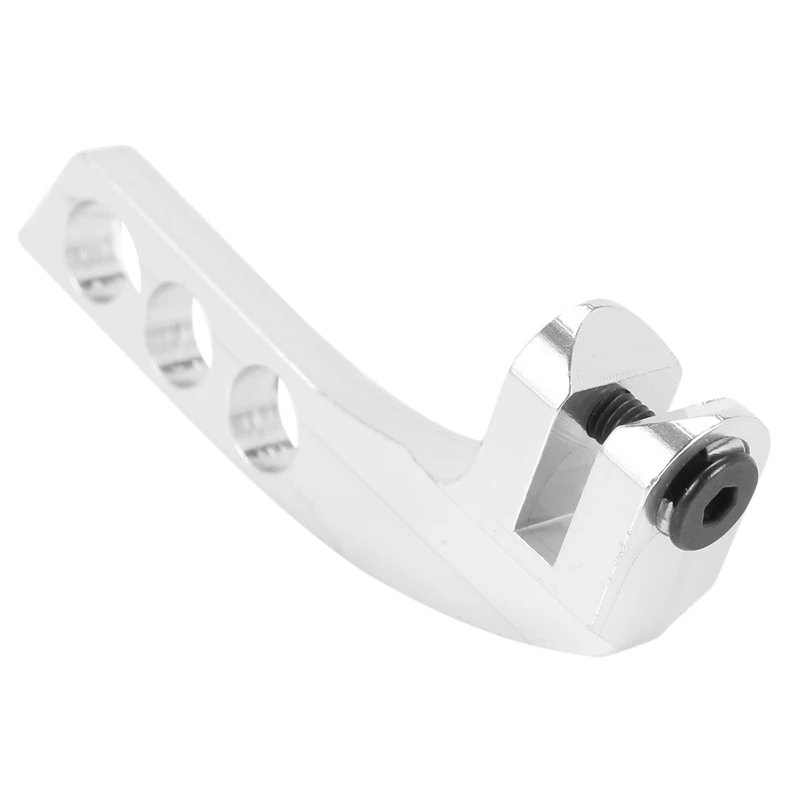 Metal 4-Hole Transmitter Neck Strap Balancer Adjuster for Futaba Radiolink Frsky X9D RC Remote Control,Silver Horizontal