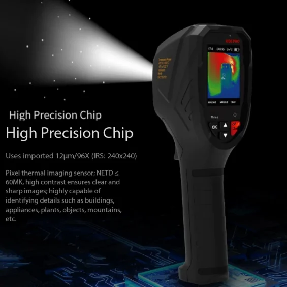 HT18 + Handheld Digital Thermal Imager Detector with Temperature Storage for Home Improvement