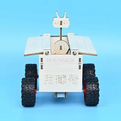 Lunar Rover Weltraumwissenschaften kleines Experiment Kinder handgemachtes Material Paket Modell Montagetechnologie klein