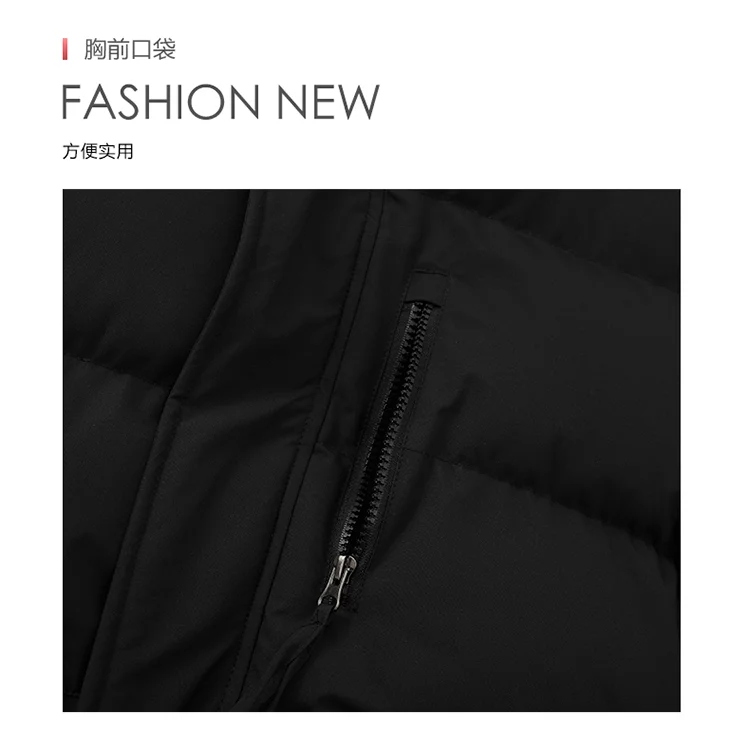 Men Autumn Winter Plus Size Hooded Cotton Coat Men Casual Detachable Hood Parkas Thick Warm Versatile Puffer Jacket Clothing
