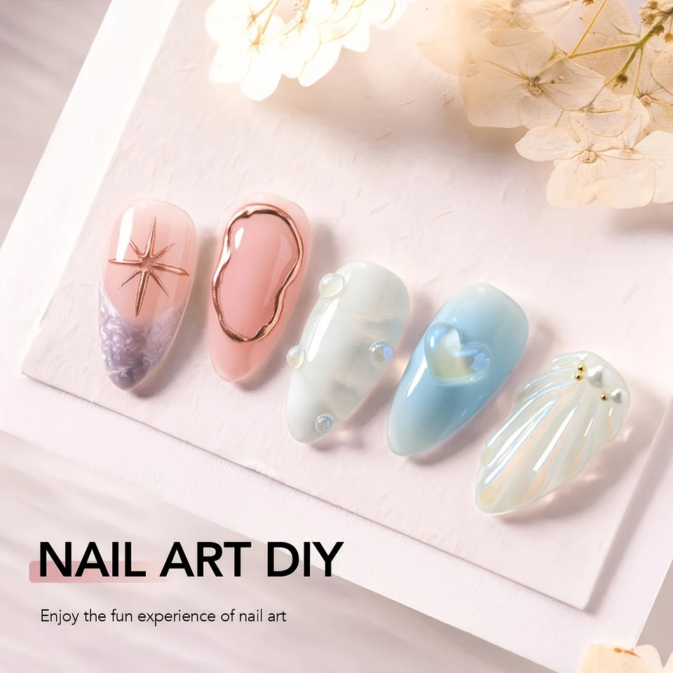 Gel 3D para modelado de uñas, ideal para diseños de otoño e invierno, pintura, moldeado y esculpido DIY 3