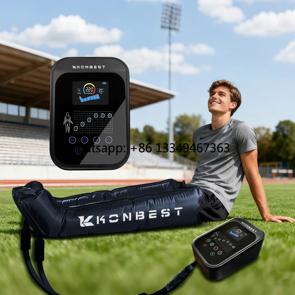 

DVT Air Compression Leg Massager with Lymphatic Drainage Sleeve for Foot and Leg Relaxation Presoterapia Para Casa