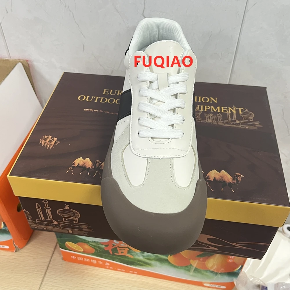 Mann Kuh Leder Turnschuhe Mode Aufzug Schuhe Höhe Erhöhen Einlegesohlen 7CM Leder Schuhe für Männer Casual Hohe Lift sport – Detail 4