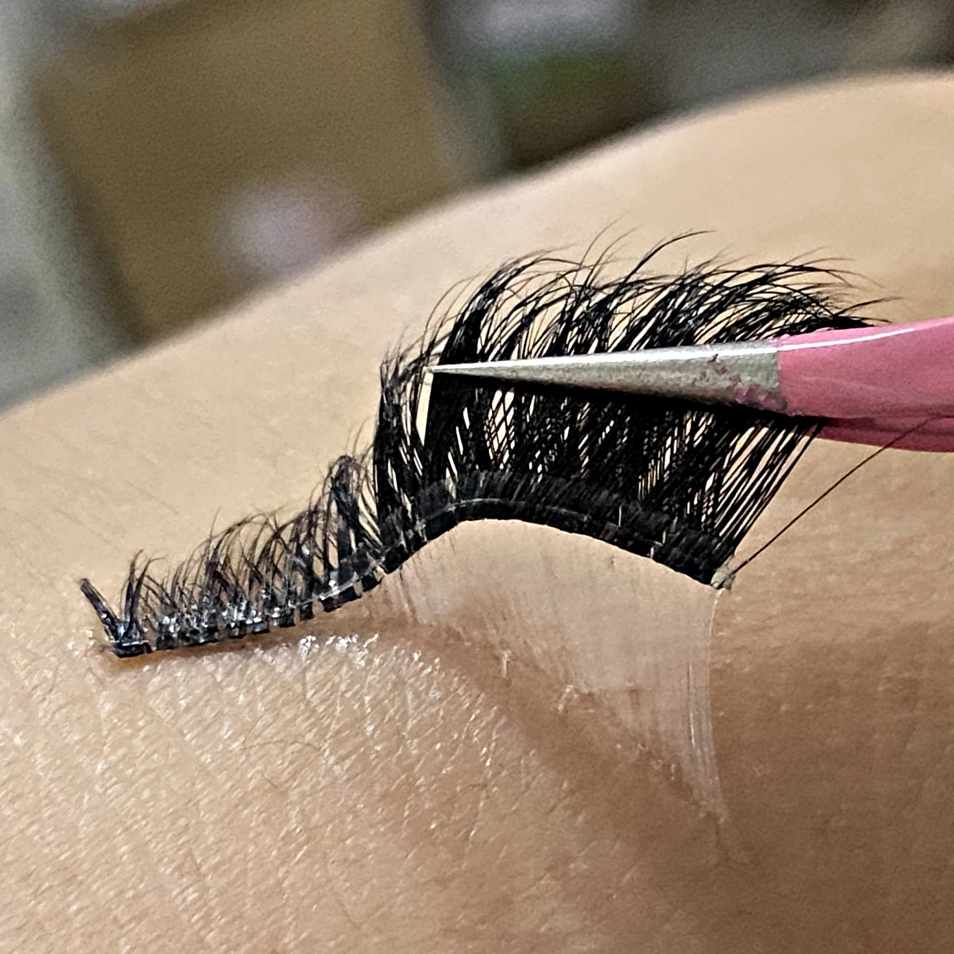 5/10/30/50 paires demi-cils auto-adhésifs en gros sans colle cils bande transparente douce naturel Faux cils de vison sans colle cils