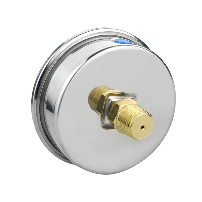 MAIRUIKESI 100mm Pressure Gauges Axial Connection Installation -1...0...600bar/psi Applicable To Air, Gas, Water, Fuel Liquid