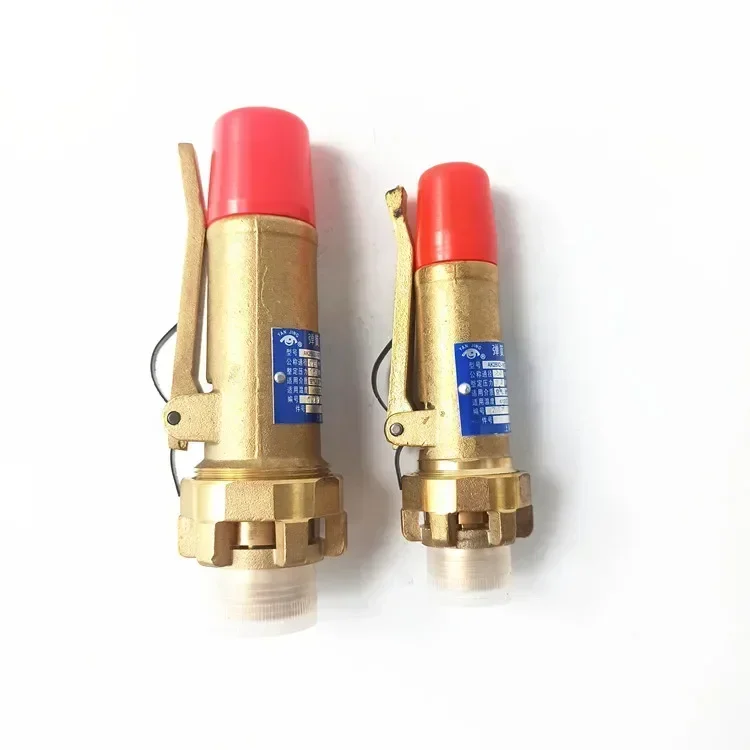 

Shanghai Yuejin Valve Factory AK28X2-16T Spring type Safety Valve Air Storage Tank All Copper Wire Buckle Safety Relief Valve