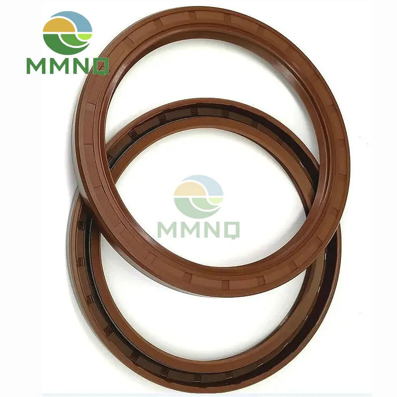 

Brown FKM Framework Oil Seal TC Fluoro Rubber Gasket Rings Cover Double Lip with Spring for Bearing Shaft,ID*OD*THK 60/62-68mm