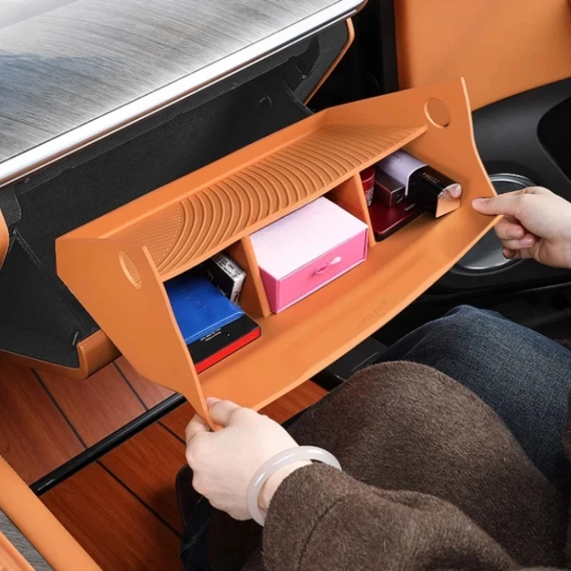 

For GWM Tank 500 Hi4-z Hi4-T CoPilot Storage Box Modified Auto Co-pilot Glove Box with Partition Car Upgrade Parts For Tank 500