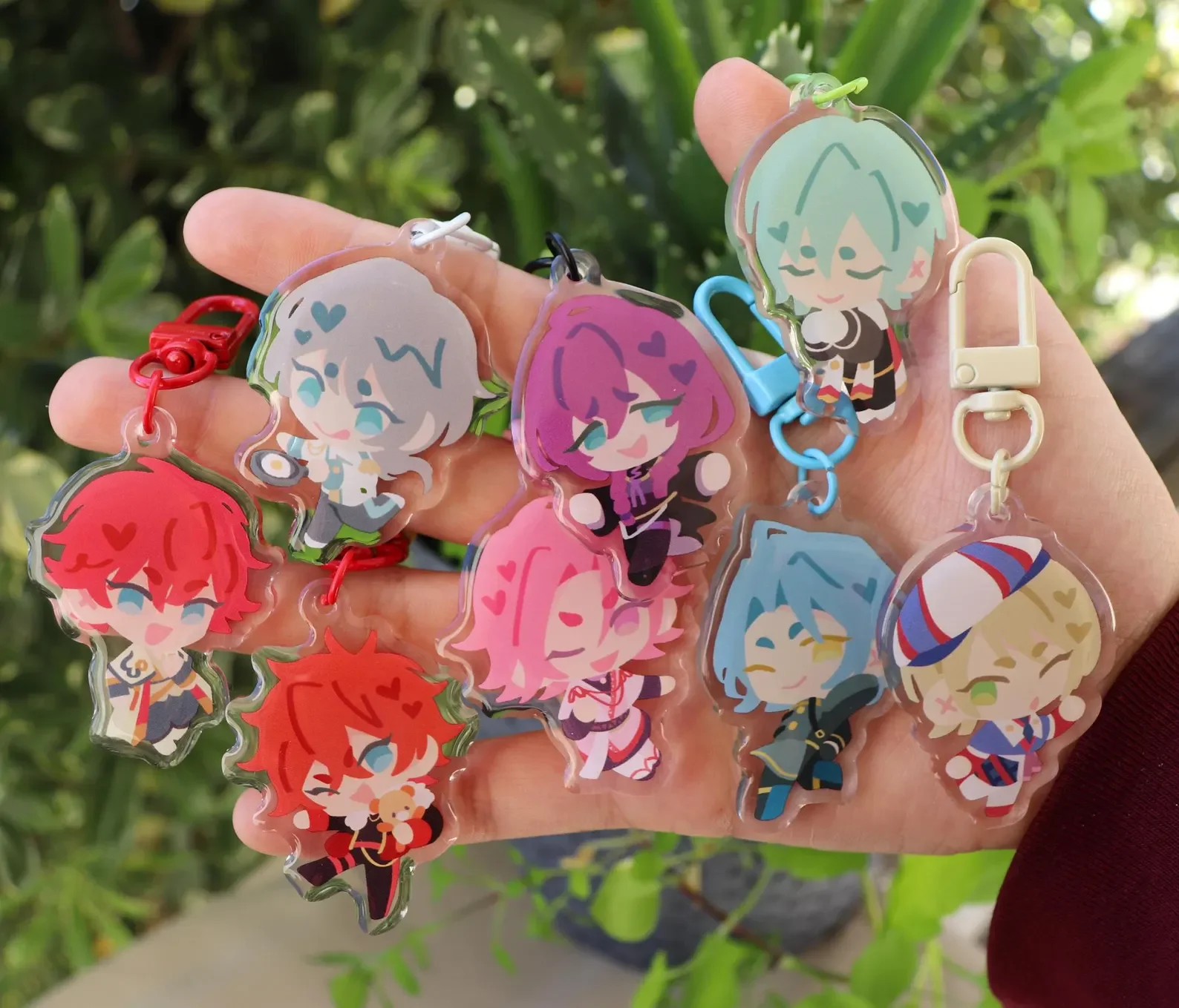 B/Alkaloid Feature Scout Acrylic Charms Keychains - Collectible Supplies for Fans