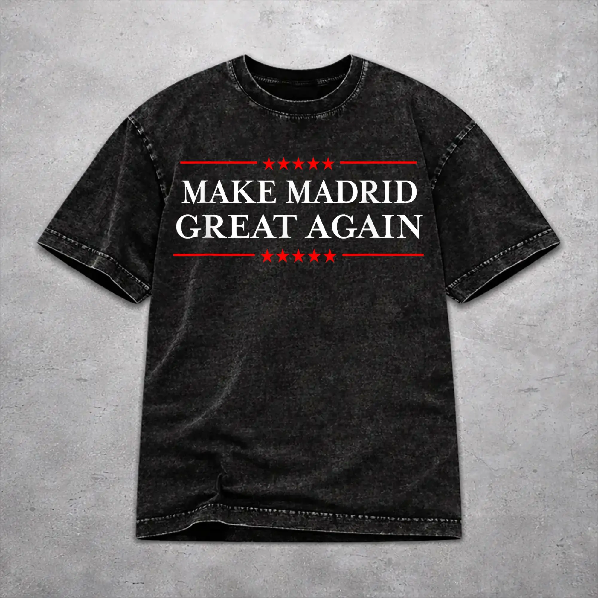 Men Women Wased T-shirts Make Spain Great Again  Print T Shirt Merch Oversize  Tee Shirt