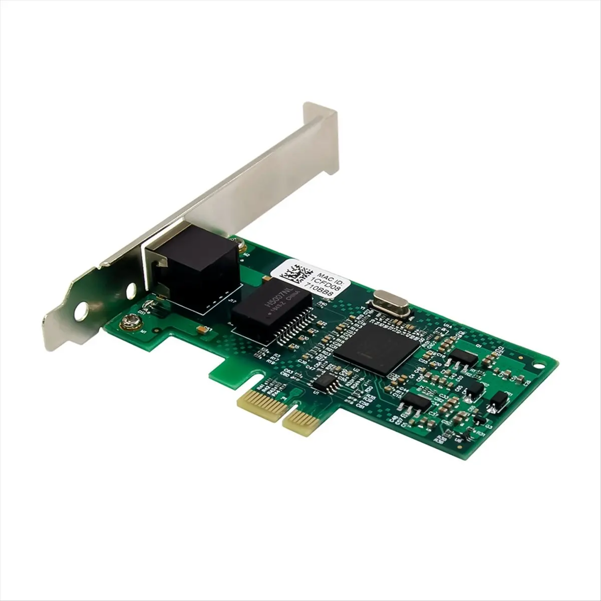 2026 جديد + بطاقة شبكة جيجابت 82573L PCIE-X1 منفذ واحد RJ45 بطاقة جيجابت إيثرنت عالية السرعة لنظام التشغيل Linux Win 7/8/10