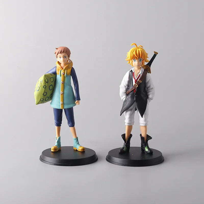 Hot Anime Meliodas King Model Character Doll Pillow Poses Carrying Sword Action Figure PVC Action Figure Collection Gift