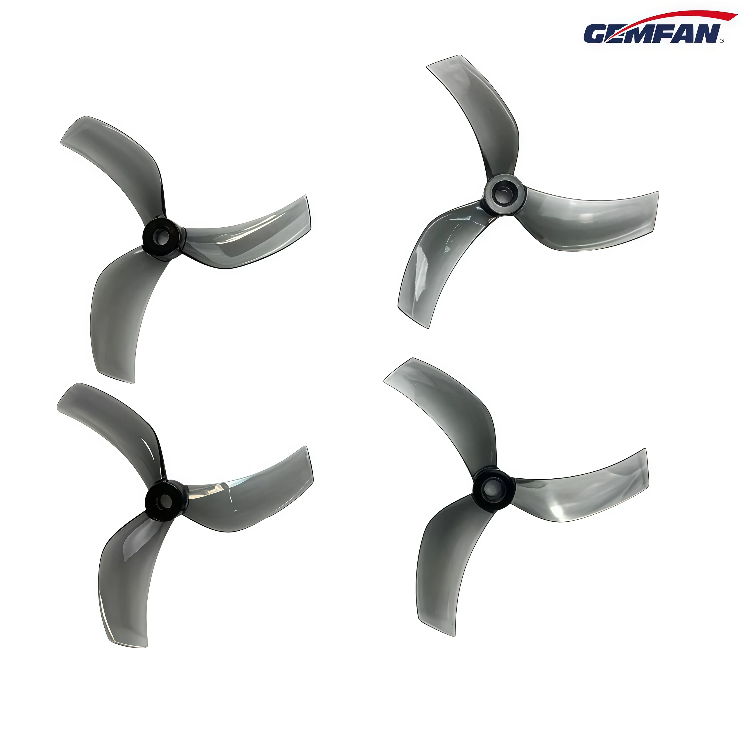 Śmigło Qianfeng 3-łopatowe D90-3.5 cala, przód-tył, do samolotów z rurą, małych samolotów o stałym skrzydle, popularne w internecie.